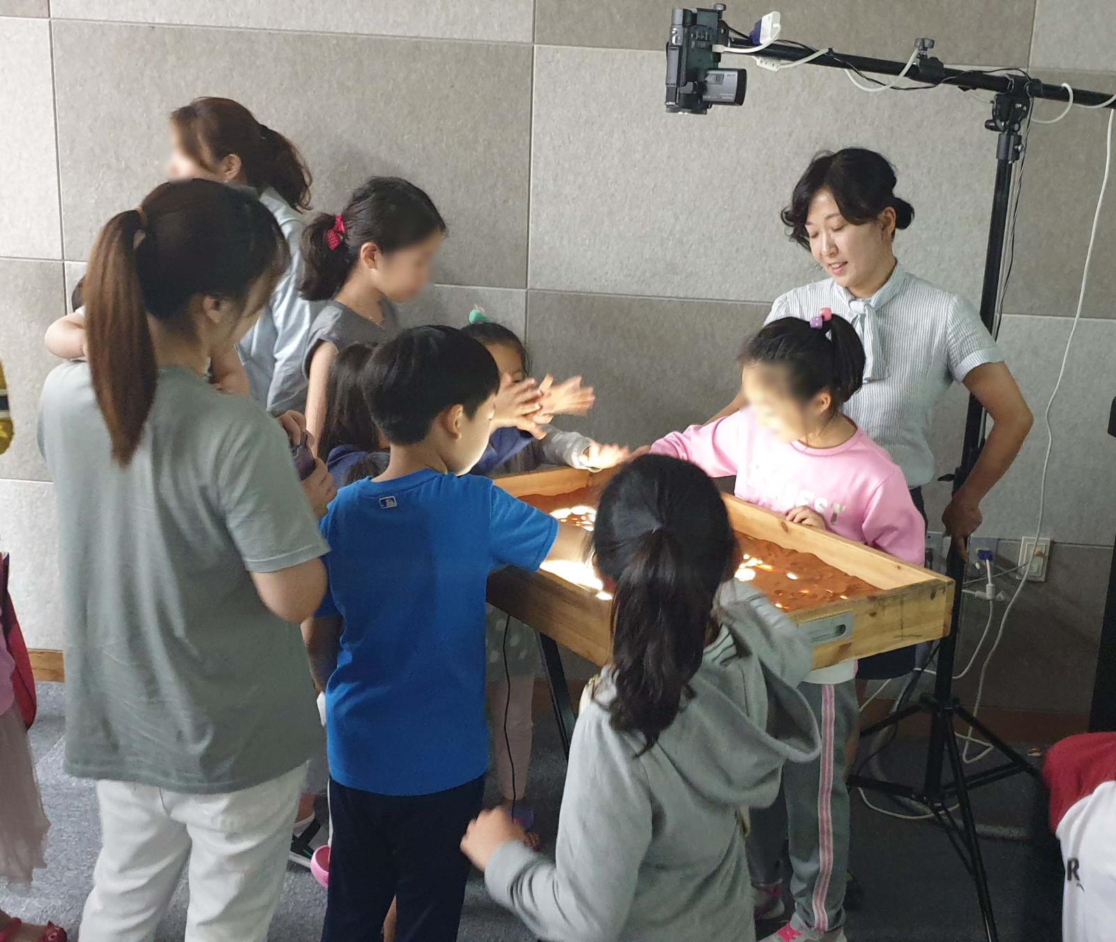 2019년 9월 독서의 달 '샌드아트'공연 2의 2번째 이미지