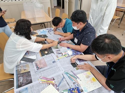 마음 읽기 미술치료(2022 하반기 지역사회 어울림 영역) 이미지