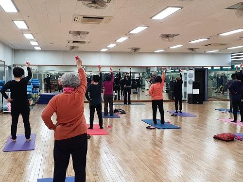 치매 예방 생활체조(2022 상반기 백세누리 영역) 이미지